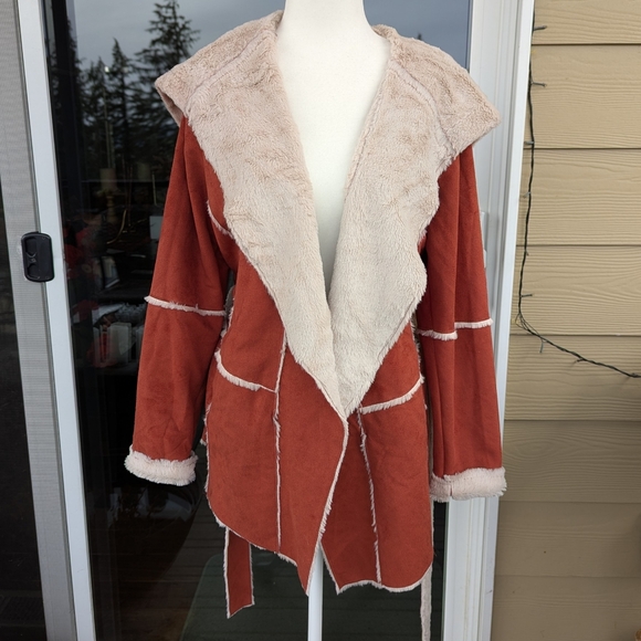 Fur wrap cardigan - Picture 12 of 12